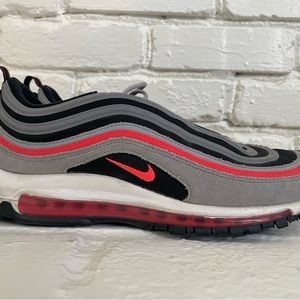Size 12 - Nike Air Max 97 Wolf Gray Radiant Red 2020
